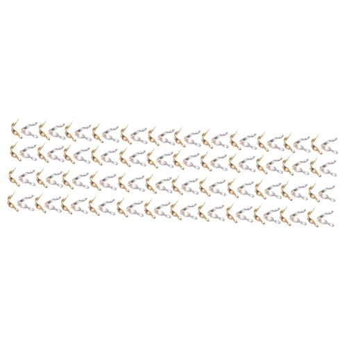 TEHAUX 3000pcs Handbag Bead Clasp Handbag Clip DIY Jewelry Accessories Buckle for Crafting
