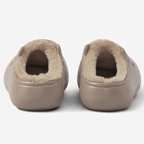 ChayChax Women Men Fur Lined Clogs Novelty Cute Capybara Warm Fuzzy Slippers Waterproof for Indoor Outdoor3