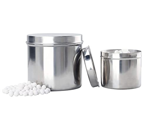 2 Lbs Baking Ceramic Pie Crust Weights 10Mm Reusable Pre-Washed Natural Ceramic Stoneware With A Stainless Steel Cans(2 Lb) #TOP4