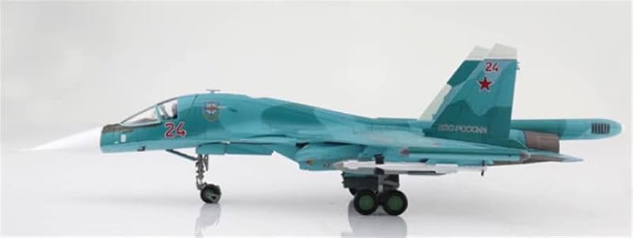 for Hobby Master Su-34 Fullback Fighter Bomber Red 24, Russian Air