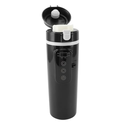 Tetera eléctrica portátil para auto 500ml con control térmico miniatura 2