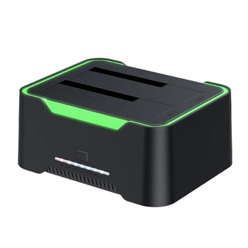 Porta Base per Disco A Doppio Copia Offline Multifunzione Base per Mobile Durevole Facile da Installare da Usare Spina UE rigido seriale usb 3.0