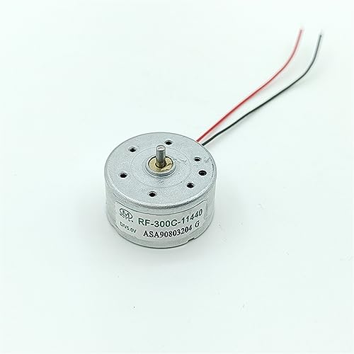 Moteur DC 5V RF-300C micro moteur électrique 24mm pour remplacement broche ronde