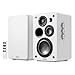 MAJORITY D100X Active Bookshelf Speakers | 2.2 Stereo System | Bluetooth, USB Playback | AUX, HDMI ARC, Optical, Phono | TV, PC, Turntable & Gaming Speakers (White)