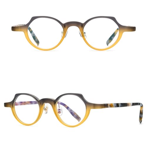 Lunettes oeil de chat colorées en acétate mat style quotidien femme