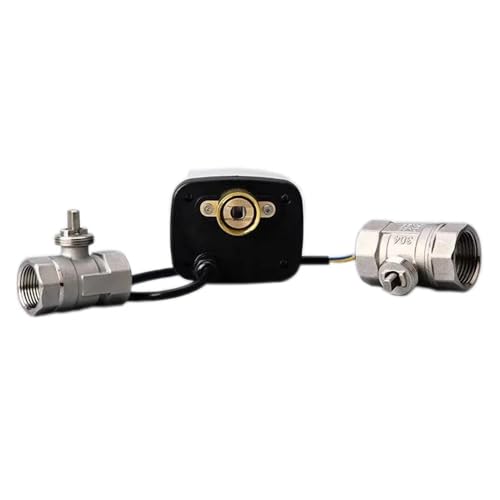 Vanne motorisée en acier inoxydable 304 robuste avec moteur métallique - 7