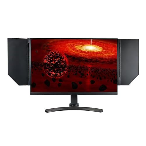 Cappuccio per monitor, 24-32 pollici, universale, antiriflesso e antiriflesso, visiera di protezione della privacy, cappuccio regolabile per monitor