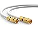 Produktbild 10m Satkabel 135 db Quick F-Stecker Schnellstecker Sat TV Kabel DIGITAL Antennenkabel Koaxial Router Anschlusskabel HD 4K UHD