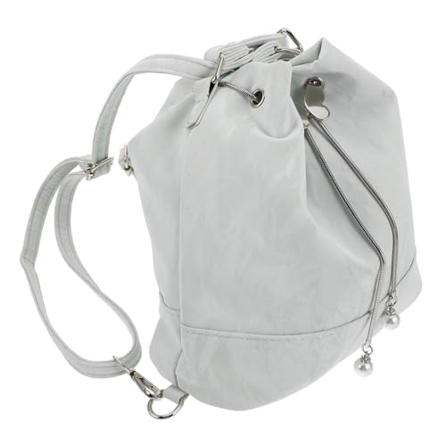 Sac à bandoulière femme vert à cordon coulissant grand format BESPORTBLE