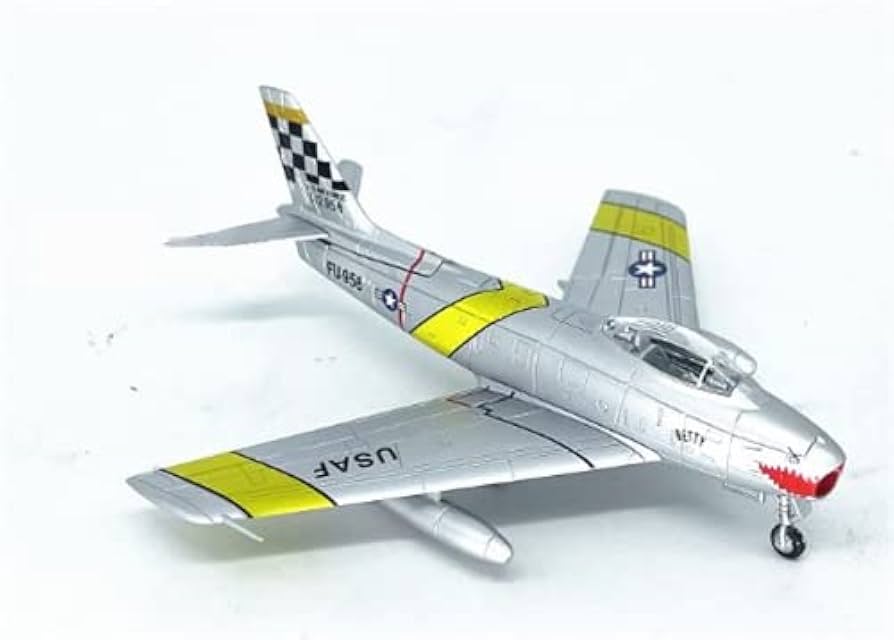Amazon | ATLAS 1/100 完成品 アメリカ US F-86 saber fighter