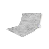 ピノスタジオ 撮影用背景シート Pro版 グレーモルタル 専用取付ボード付 豊富な柄展開 120cm×90cm Lサイズ シワ抑制厚地素材 簡単セット 収納コンパクト リアルな柄 国内正規品