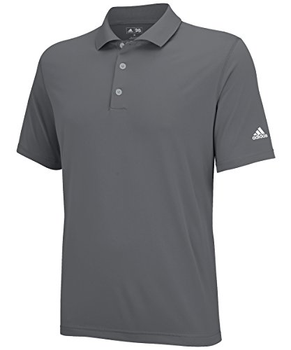 Polo de golf gris homme en jersey stretch taille S pour le sport