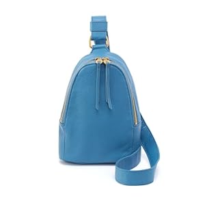 HOBO Fern Leather Sling Bag for Women, Convertible to Crossbody