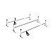 Weather Guard 2163 Steel Full-Size All-Purpose Van Rack, 3 Cross Member,black