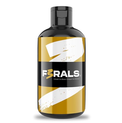 F3RALS ® Magnesite Liquida Palestra | Grip Senza Polvere Cross Training - Arrampicata Padel Tennis Antiscivolo | Gesso Liquido Antiscivolo - Calisthenics e Ginnastica Artistica