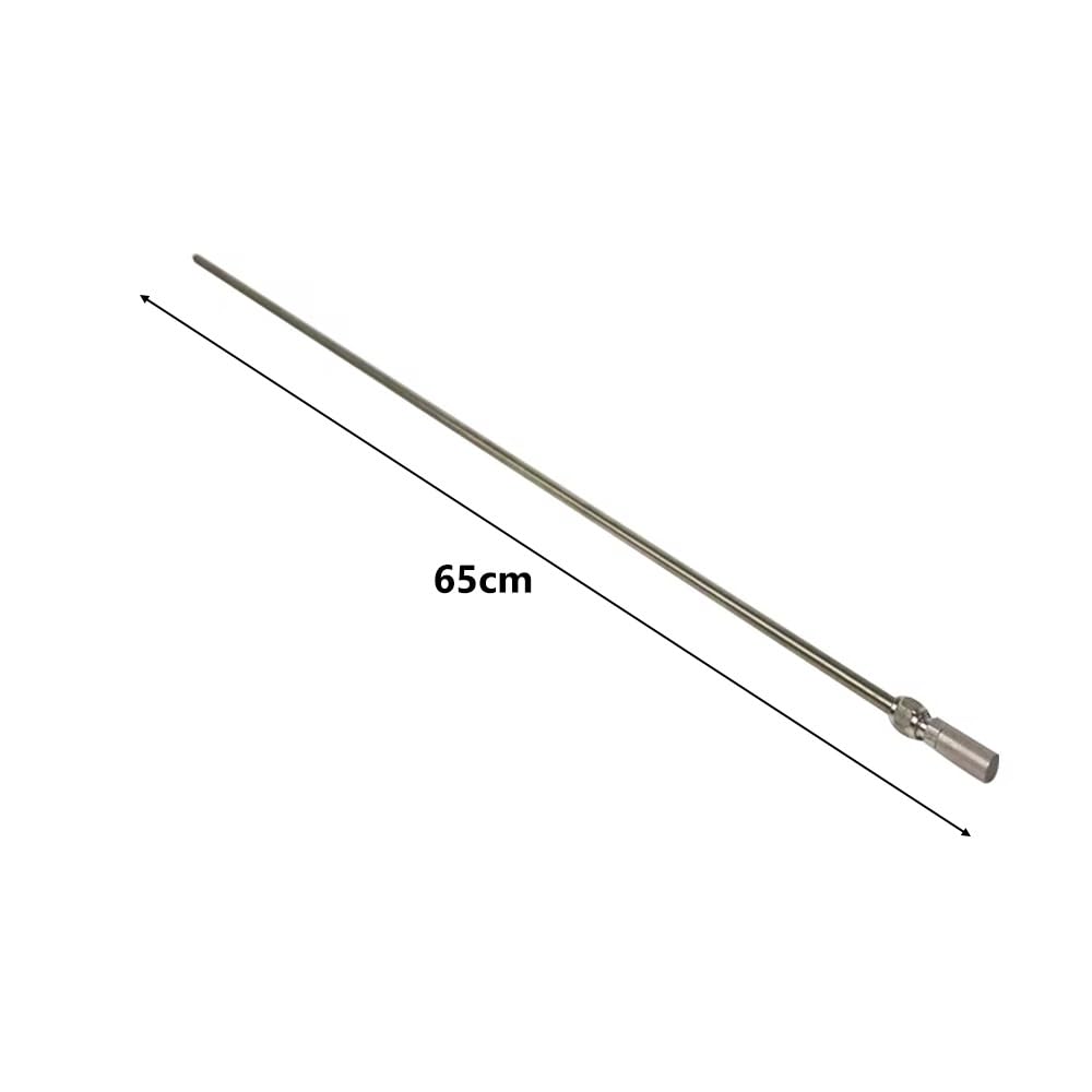2-Mikron-Sauerstoffstab-Set for Das Heimbrauen – Belüftungsstab Aus Edelstahl Mit 2-Mikron-Stein, Vinylschlauch Und Klemme – Ideal for Die Biergärung