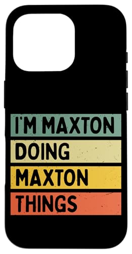 I'm Maxton Doing Maxton Things �ʔ������� �X�}�z�P�[�X iPhone 16 Pro �p