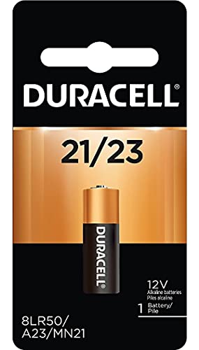 Duracell 21/23-12V Alkaline-Battery, 1 Count Pack, 21/23 12 Volt Alkaline-Battery, Long-Lasting for Key Fobs,-Car Alarms, GPS Trackers, and More - image 1