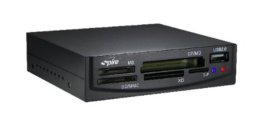 Preisvergleich Produktbild Spire Multi Frontpanel Cardreader Kartenleser 8,9cm (3,5") SP332CB