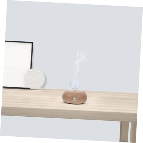 Diffuseur d'atomiseur en verre avec socle en bois de haute qualité - 7