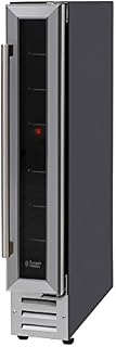 Russell Hobbs RHBI7WC1SS Freestanding or Integrated Wine/Drinks Cooler, 7 bottle capacity, Stainless Steel