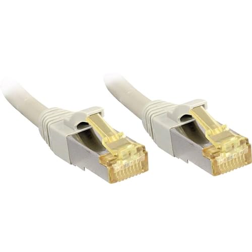 LINDY Câble réseau Cat.7 S/FTP, cuivre, LSOH, 600MHz, Gris, 7,5m