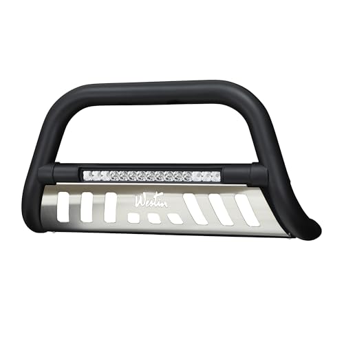 Image of Westin 32-4025L Ultimate LED Bull Bar fits 2019-2024 Ram 2500 3500 Textured Black