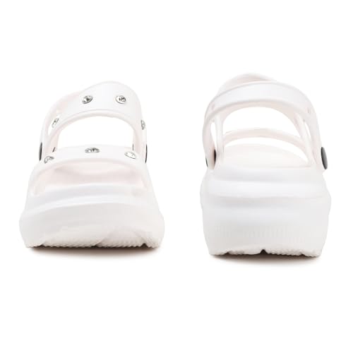 Image of Sukun DMD-KIA Women's Clogs /Sandals with Adjustable Back Strap Ultra Soft & Flexibility Anti Skid Comfortable Waterproof Daily Mules Clogs /Sandals for Women