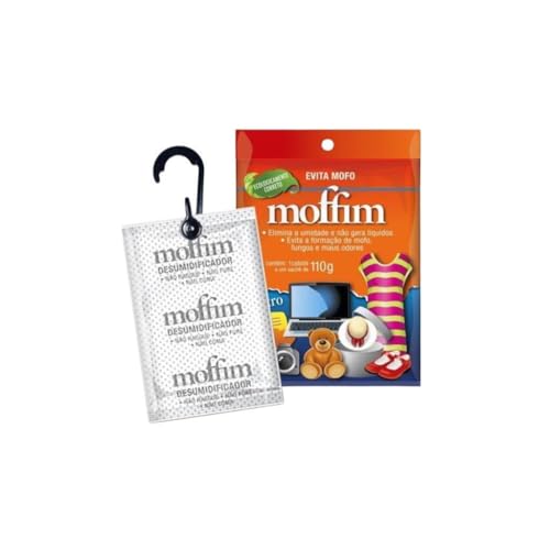 Kit Com 12 Antimofo Desumidificador Moffim 110G