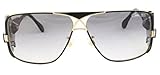 Cazal CZ 955 Sunglasses 302 Black w/Gold Trim 63MM