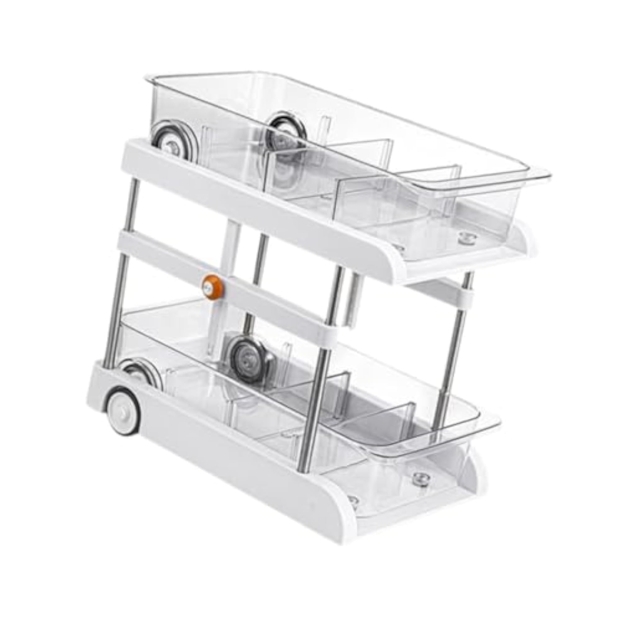 Kitchen Storage Under Cabinet Organizer Lightweight Height Adjustable