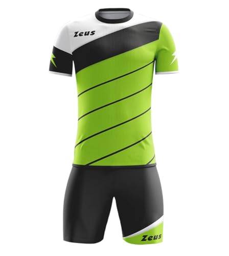 ZEUS KIT LYBRA UOMO VERDE FLUO - NERO - BIANCO L