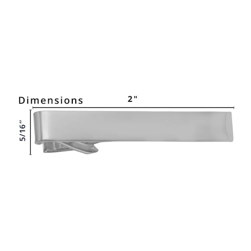 Image of Smith & Warren W51-2 inch x 5 /16 inch Smooth Polished Tie Bar for Police or Fire Uniforms
