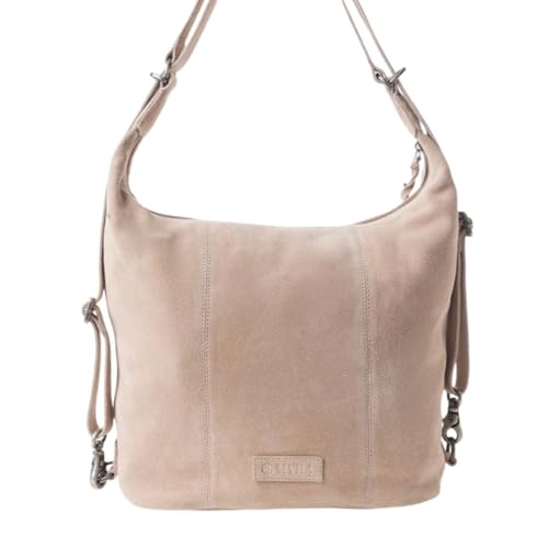 Myra Bag Leather Shoulder Purse Convertible Backpack for Women3