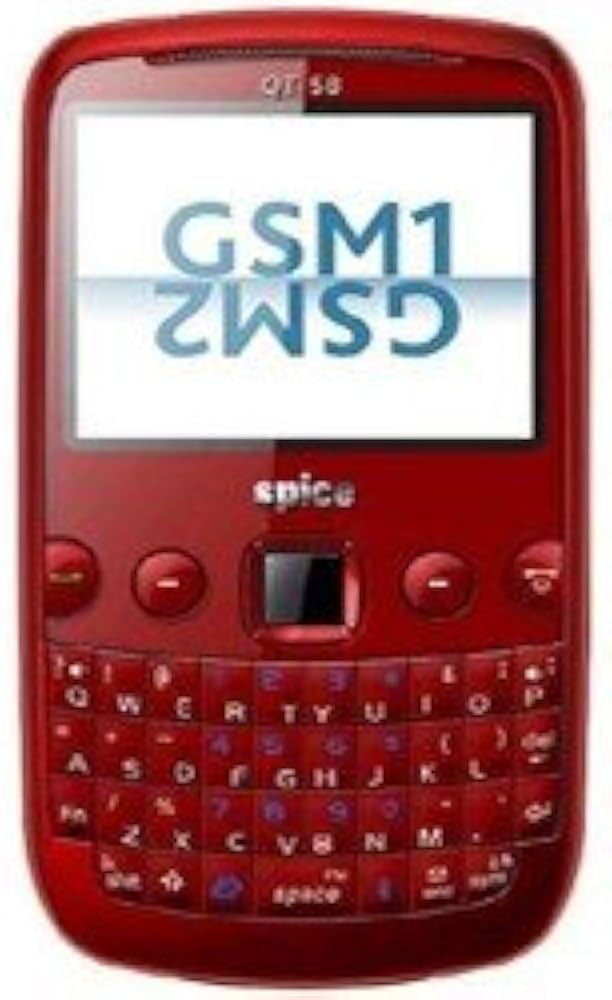 Spice QT-58 (Red) : Amazon.in: Electronics