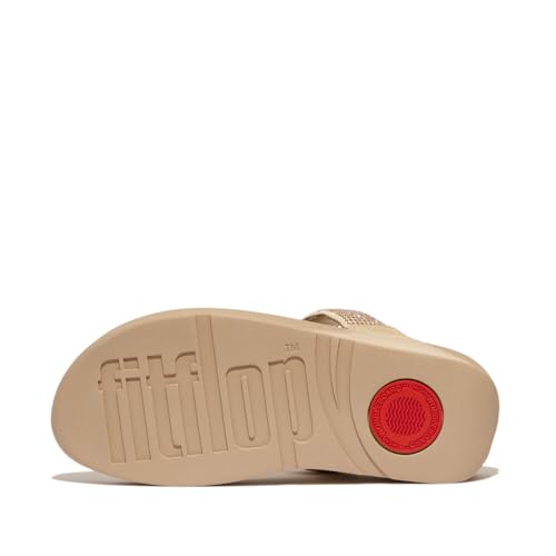 Image of FitFlop Women's Rumba Beaded Toe-Post Sandals