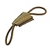 Guifeng 20PCS 1 Inch Khaki Outdoor Tactical Backpack Accessories Nylon Webbing Binding Ribbon Multipurpose Tactical Bag Webbing Retainer for Holding Torch Water Bottle Walking Stick Clip
