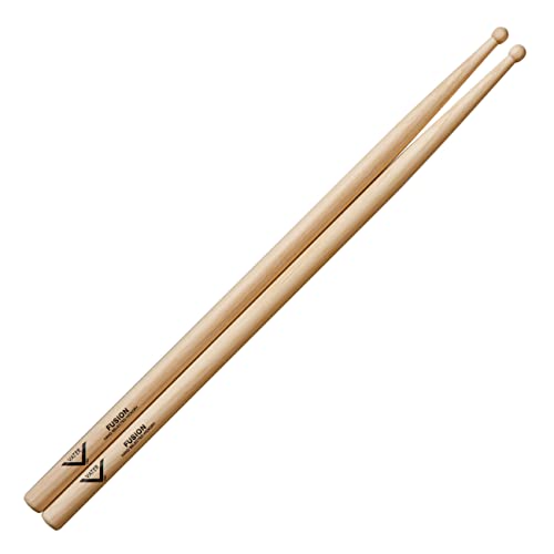 Baquetas Vater Power 5A y Fusion Wood Tip Hickory miniatura 5