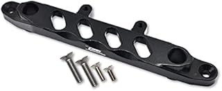Aluminum Front Chassis Brace For Axial 1/6 SCX6 Jeep JLU Wrangler AXI05000-5Pc Set Black