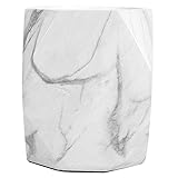 Marbling Cosmetic Makeup Organizer Storage Box, Makeup Storage Case with Imitation Marble Design, Glossy High - End Retro Resin Desktop Makeup Box Holder for Bedroom Living Room, I (12 * 9,5 * 8,5)