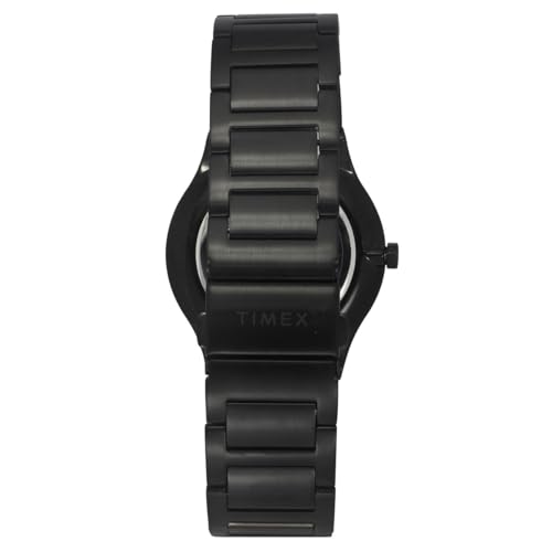 TIMEX Men Stainless Steel Black Round Analog Dial Watch- Tweg23603, Band Color-Black - Image 4