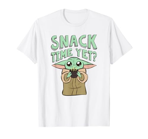 : The Mandalorian Baby Yoda Snack Time Yet Cute Maglietta