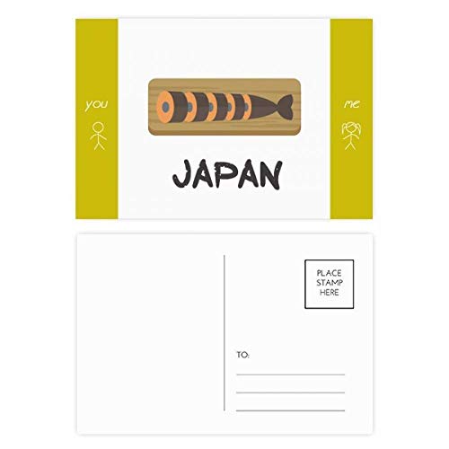 Carte postale japonaise Kuai Cruisine lot de 20 DIYthinker 5,7x3,8