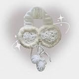 ハート型 イヤーマフ ホワイト