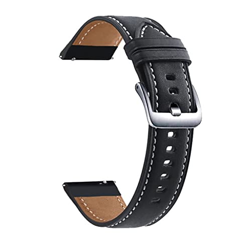 Bracelet cuir Huawei Watch GT2 46mm pour remplacer le silicone