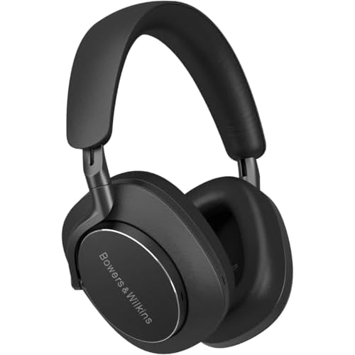 Bowers & Wilkins PX8 kabellose Over-Ear Kopfhörer mit Bluetooth und Noise Cancelling, Schwarz