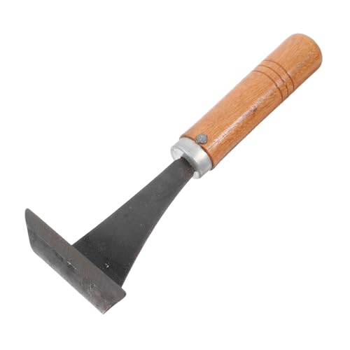 TOGEVAL Herramienta Metálica para Pelar Corteza De Árboles con Mango Ergonómico Raspador De Corteza Resistente para Jardinería Extracción Fácil para Troncos y Árboles Frutales