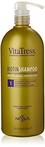 Nexxus VitaTress Biotin (ONE) Shampoo 33.8 oz/ one Liter Nexxus VitaTress Biotin (ONE) Shampoo 33.8 oz/ one Liter