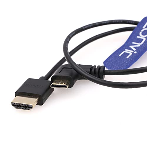 EONVIC 8K Standard HDMI to Mini HDMI Cable 18Gbps 2.1 High Speed 1080p HD Cable for HDSLR Cameras,TV, PC, Laptop, MacBook, Monitor - Image 3