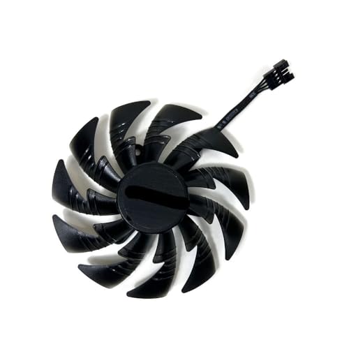 QKFTCSDW Cooling Fan 95mm T129215BU For GTX 1080 Ti GTX1060 11G Graphics Card Fans(Purple)